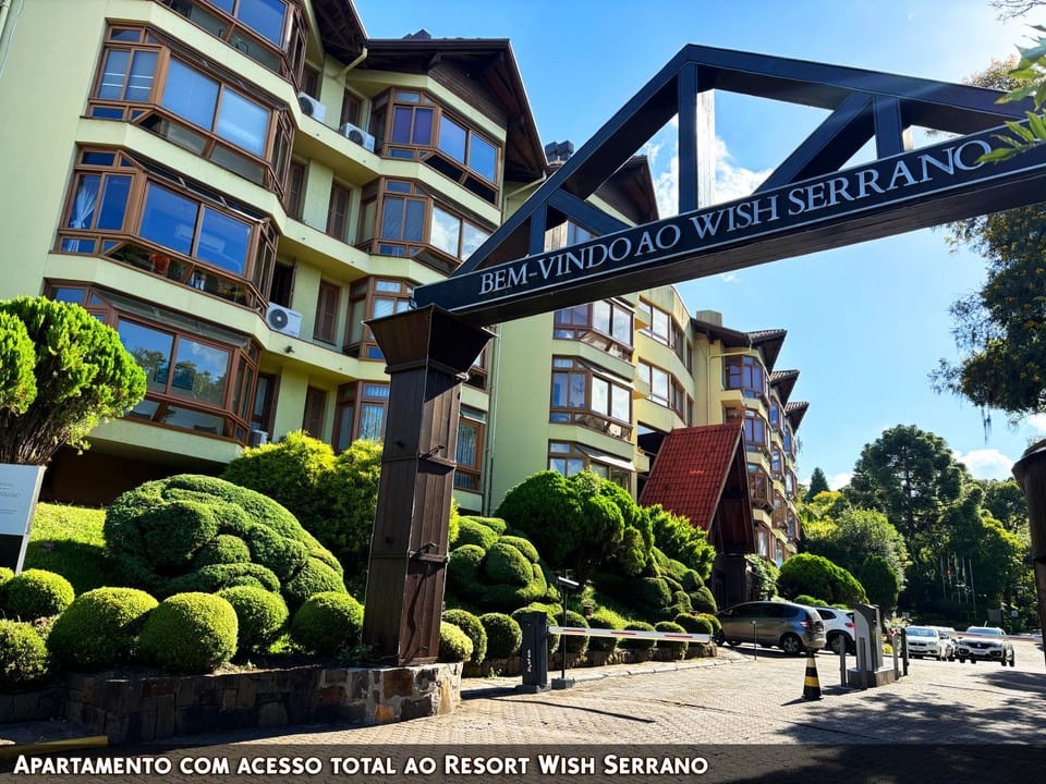 Suíte 157 no Flat com Total Acesso ao Wish Resort Apartment in Gramado