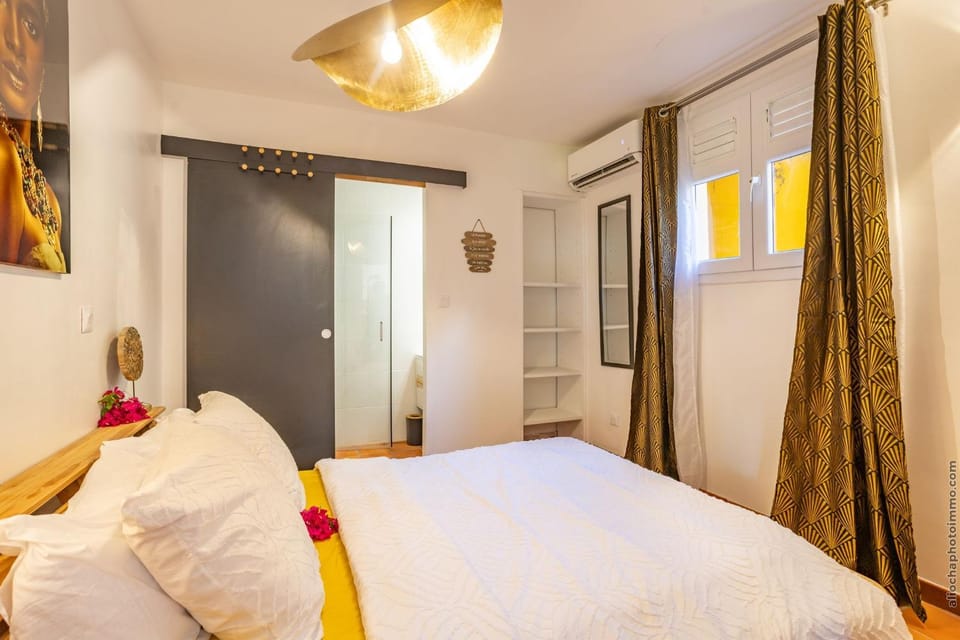 Ti Noni - Tropical charm with pool ocean view Apartment in Sainte-Anne