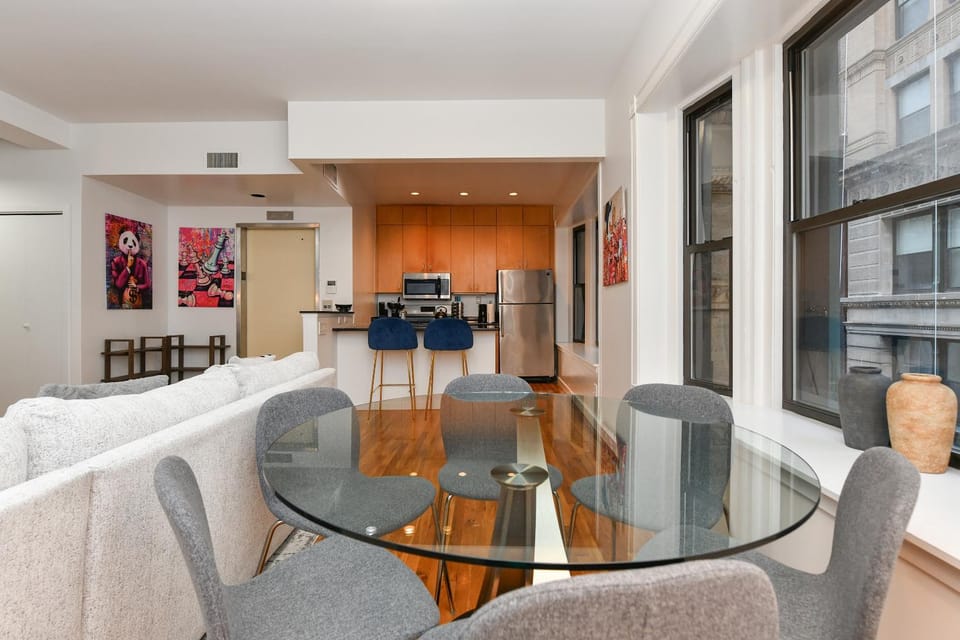 Elegant FiDi 3BR Condo - Private Elevator - Modern Luxury Apartment in Lower Manhattan