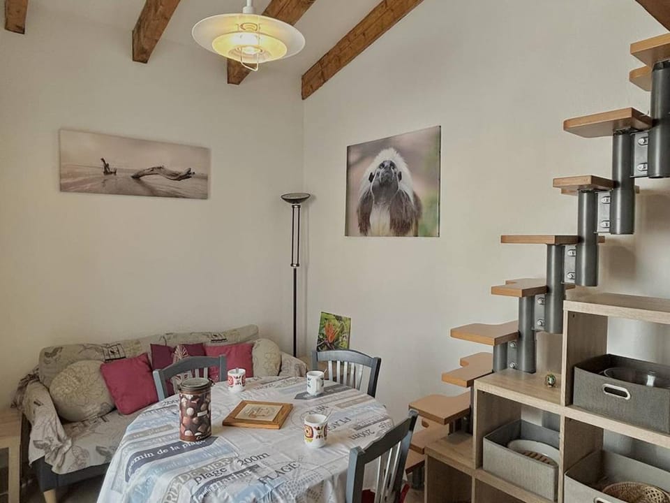Appartement T2 climatisé avec mezzanine, loggia et accès direct à la plage - FR-1-529-26 Apartment in Le Barcarès