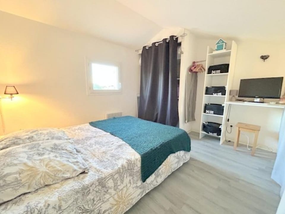 Appartement paisible près de la mer avec parking Apartment in Le Barcarès