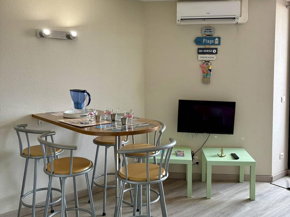 Duplex T3 avec piscine, terrasse et parking proche plage - Le Barcarès - FR-1-529-96 Apartment in Le Barcarès