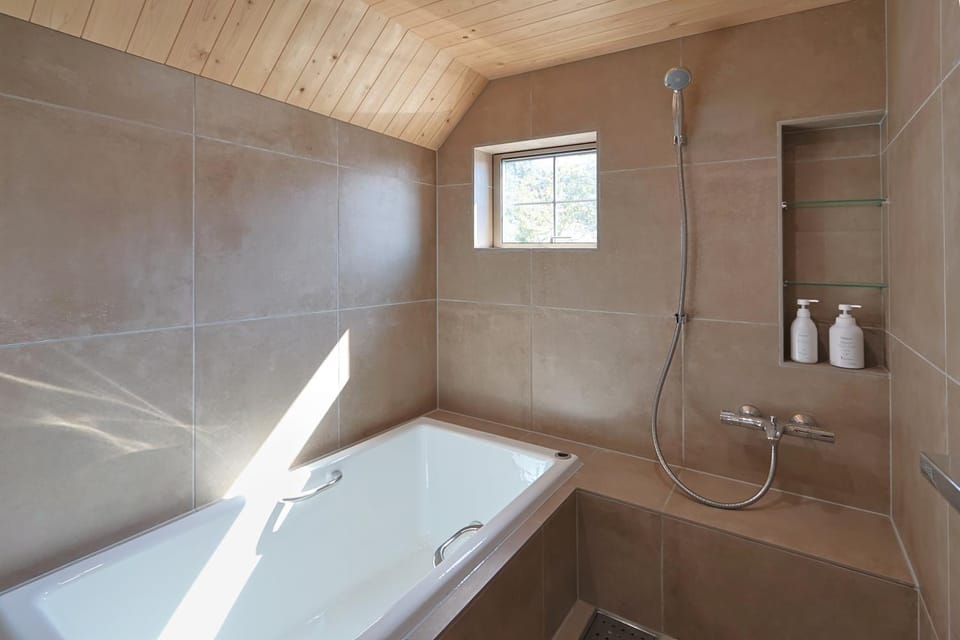 Shower, Day, Bathroom, Photo of the whole room, Bath