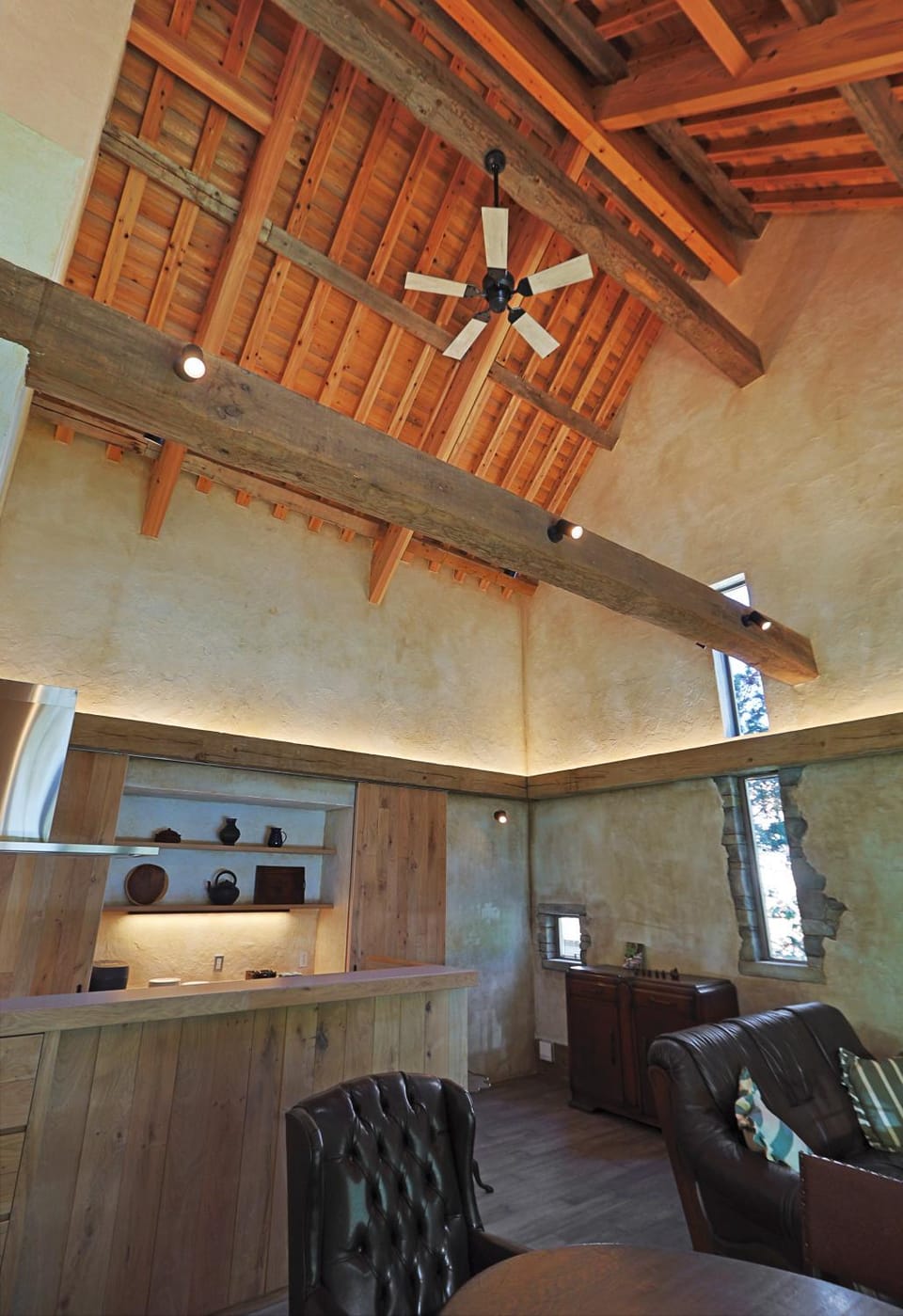 Day, Kitchen or kitchenette, Living room, Photo of the whole room, Area and facilities, air conditioner