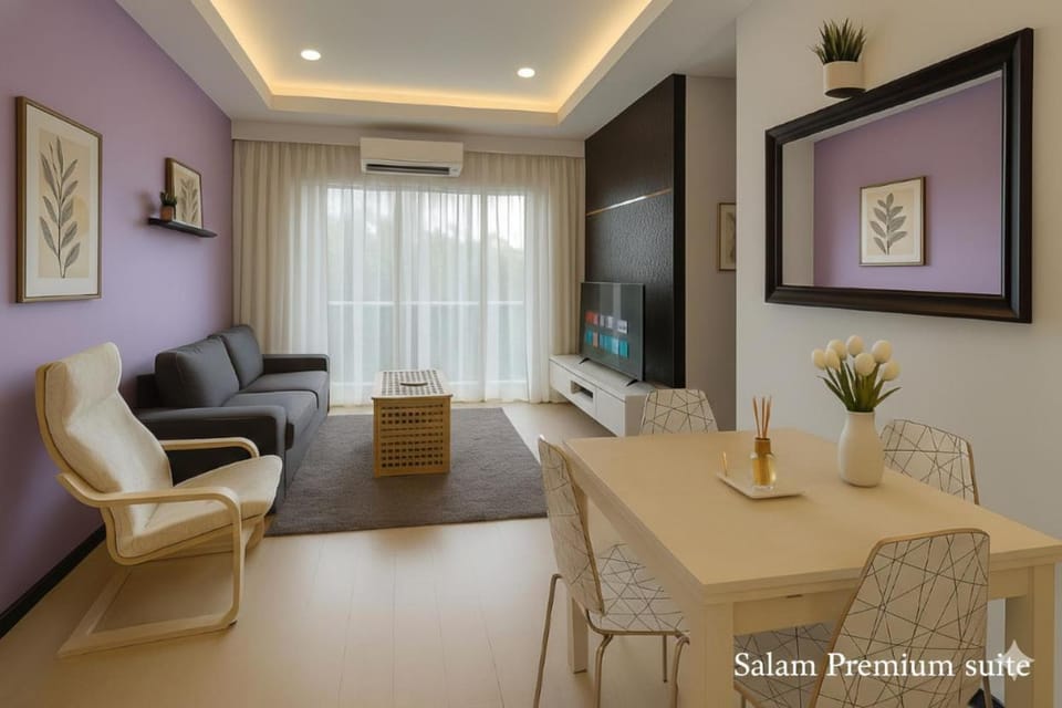 TV and multimedia, Living room, Seating area, Dining area, air conditioner