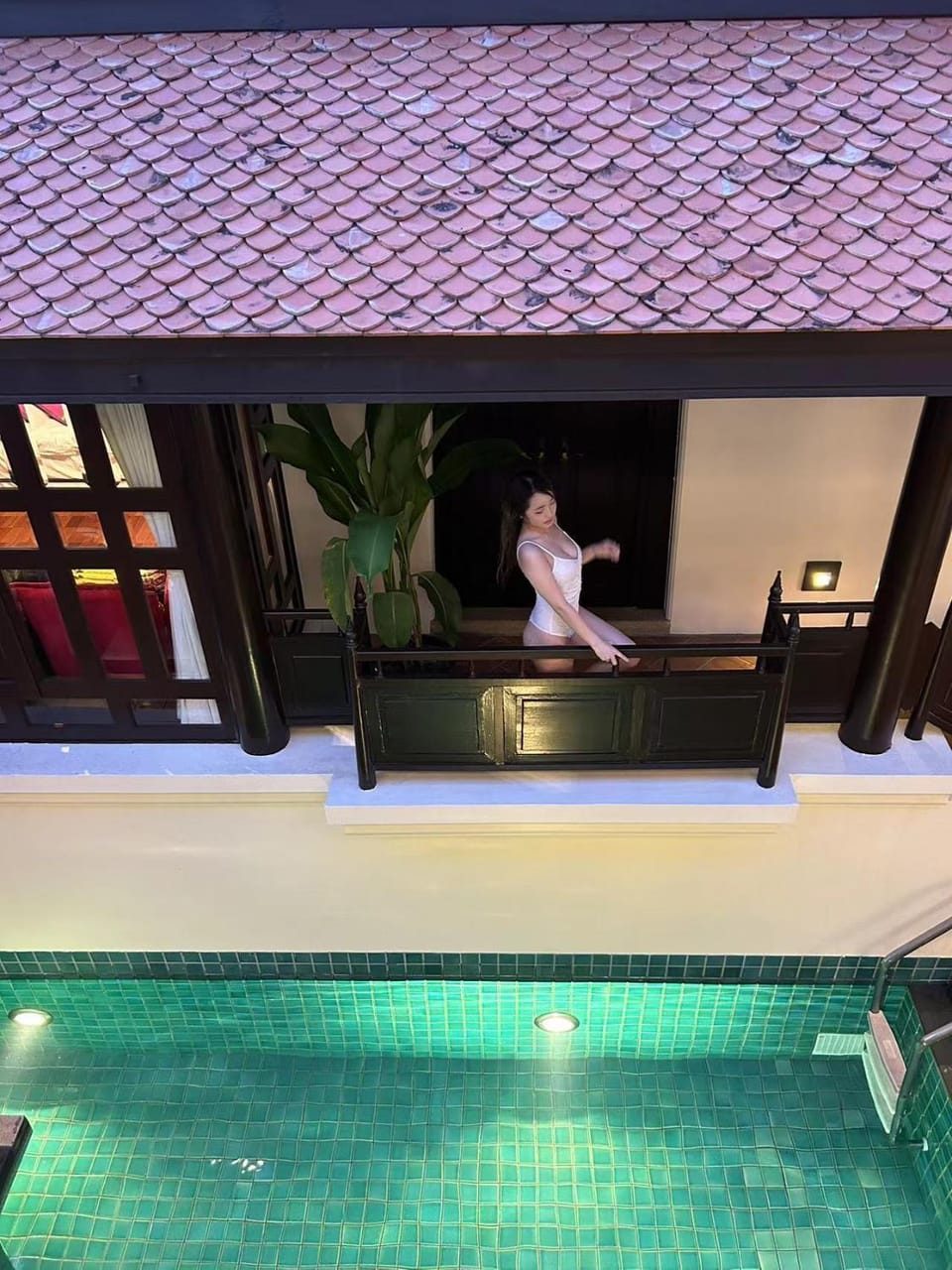 CBD Private Pool Villa Nanny Free Thai costumes 24hrs Security Breakfast Villa in Bangkok