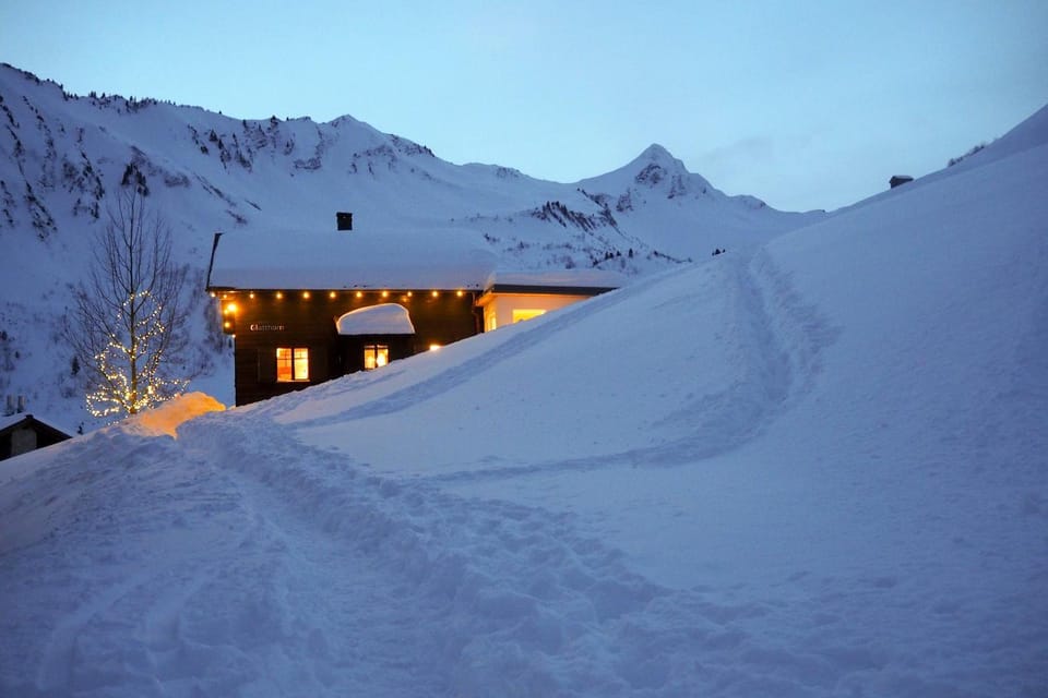 Winter, Mountain view