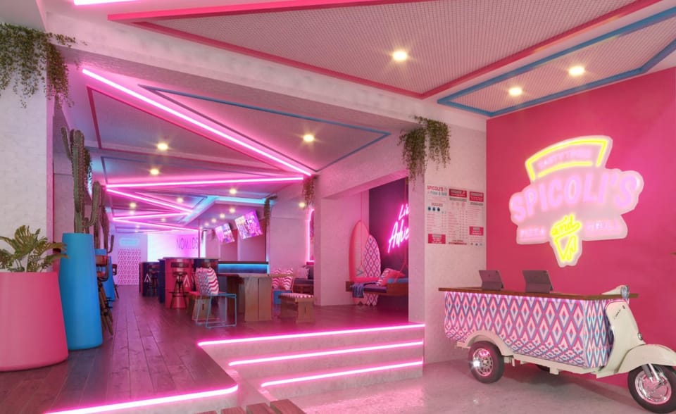 Property building, Facade/entrance, Evening entertainment, On site