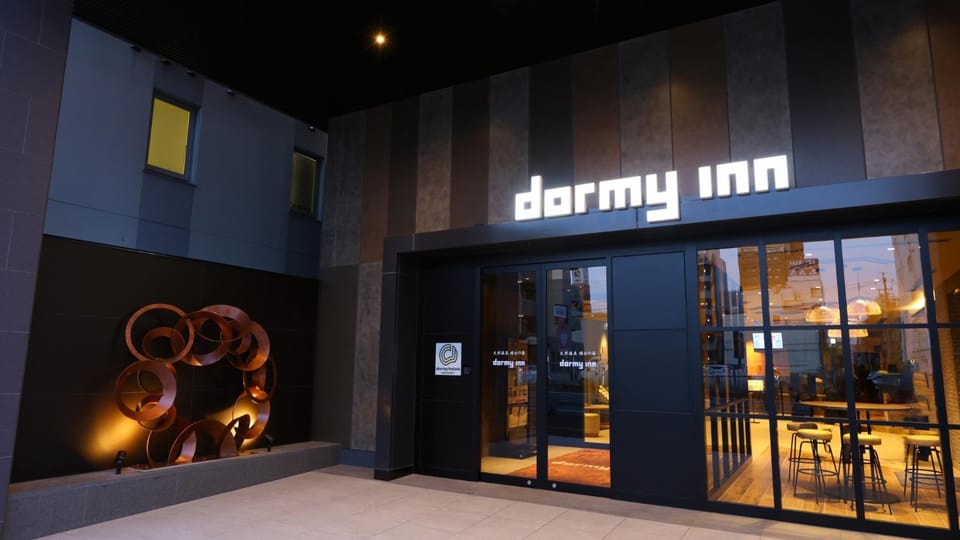 Property building, Night, Property logo or sign
