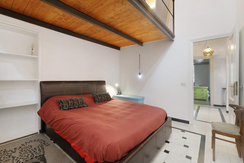Property building, Living room, Bedroom