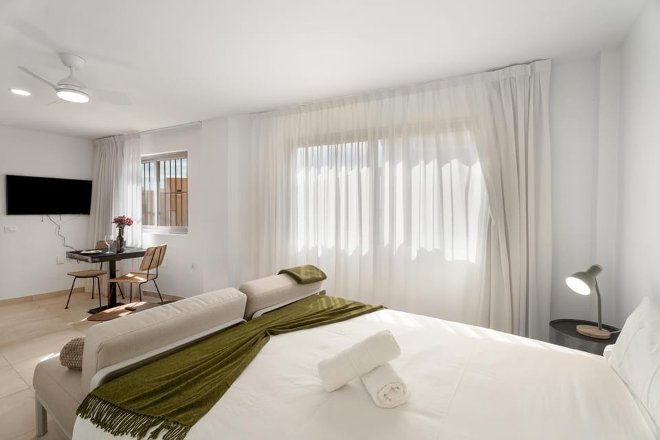 Living room, Bedroom