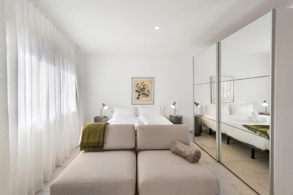 Living room, Bedroom