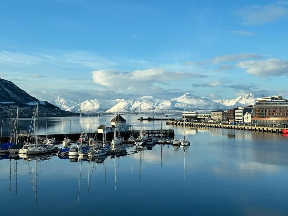 Apartment at Vervet, view of the sea and the town Apartment in Tromso