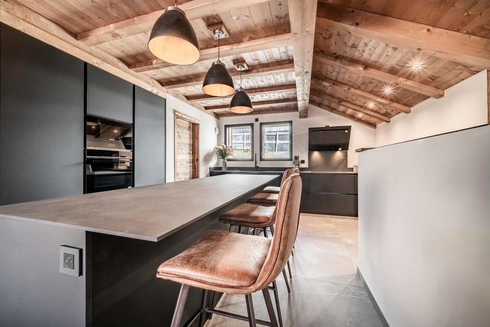 Dining area, oven, stove, kitchen