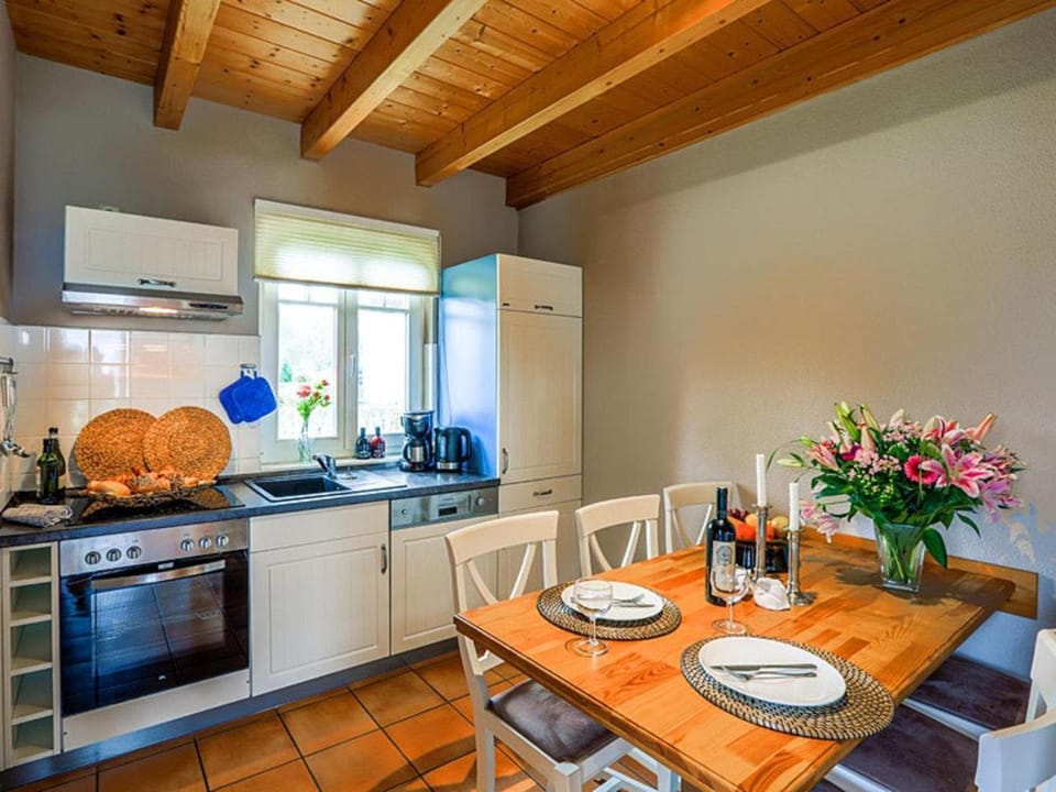 Kitchen or kitchenette, Dining area, dishwasher, oven, stove
