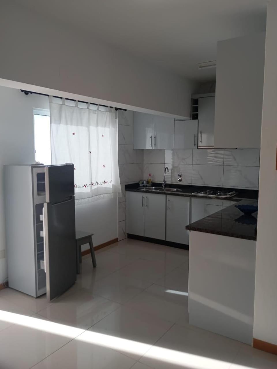 Kitchen or kitchenette, oven, stove