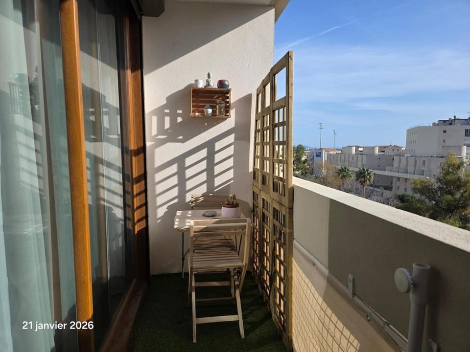 Beautiful air-conditioned apartment with balcony Apartment in Hyères