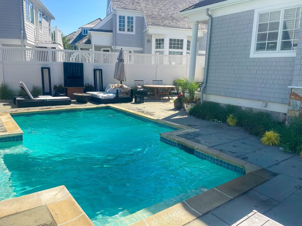 Luxury Retreat w Heated Pool Large Stone Patio House in New Seabury