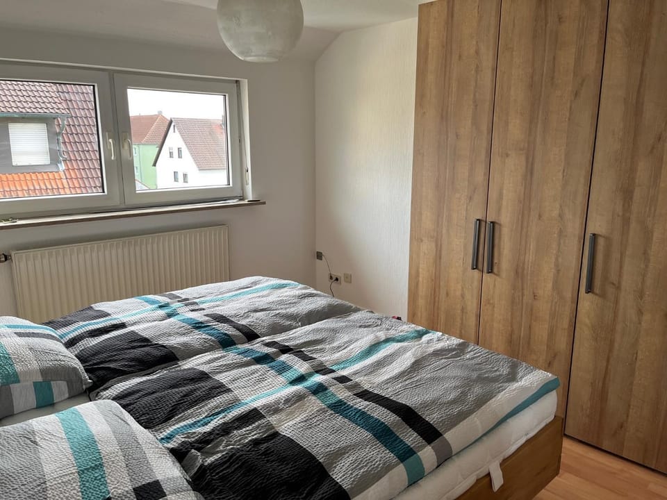 Bed, Photo of the whole room, Bedroom, wardrobe