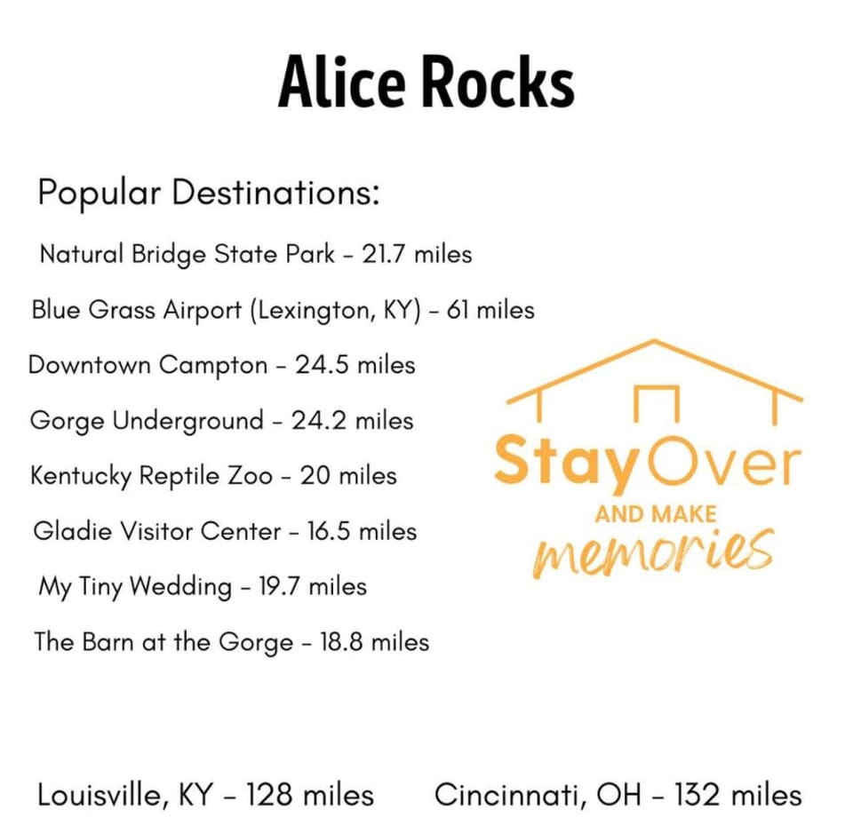 Alice Rocks - Pet Friendly, Firepit, WiFi House in Kentucky