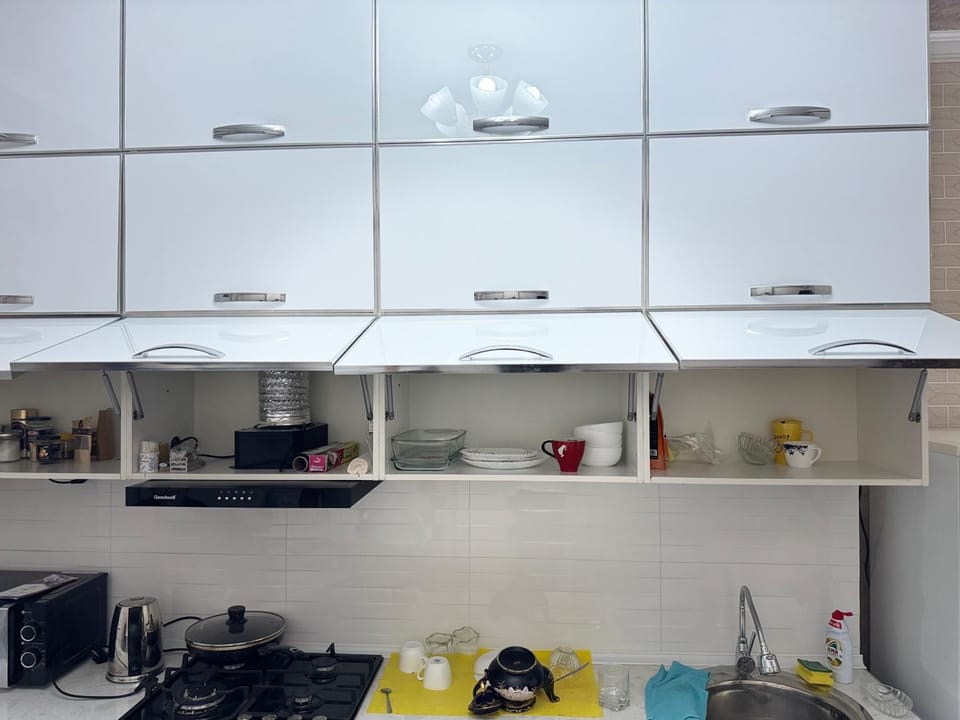 Coffee/tea facilities, Kitchen or kitchenette, minibar, stove, toaster