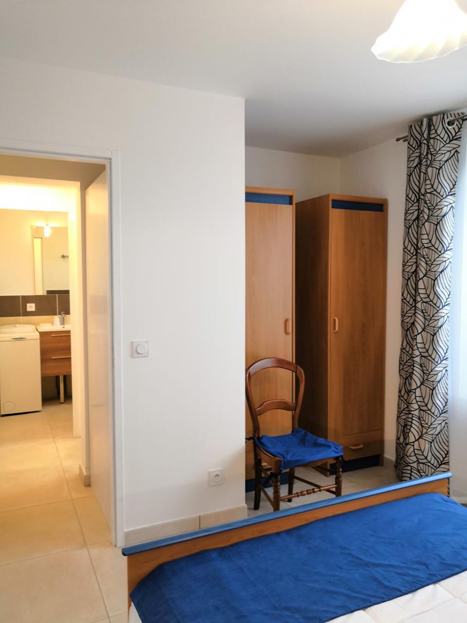 Bed, Photo of the whole room, Bedroom, storage, wardrobe