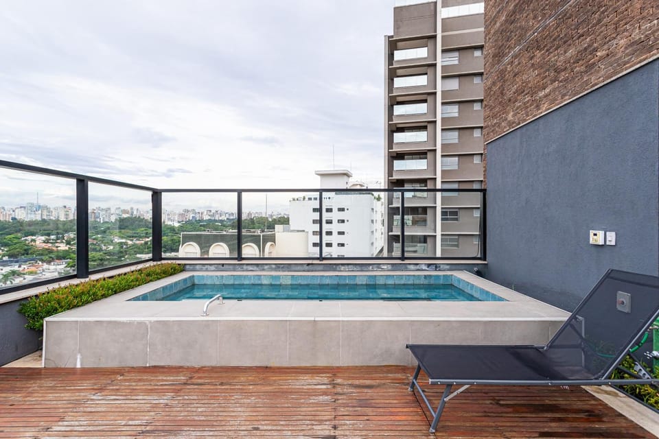 Day, Balcony/Terrace, Pool view, Swimming pool, sunbed