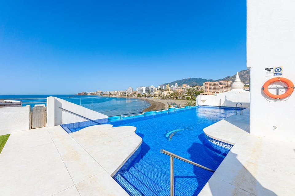 Day, Beach, Sea view, Swimming pool
