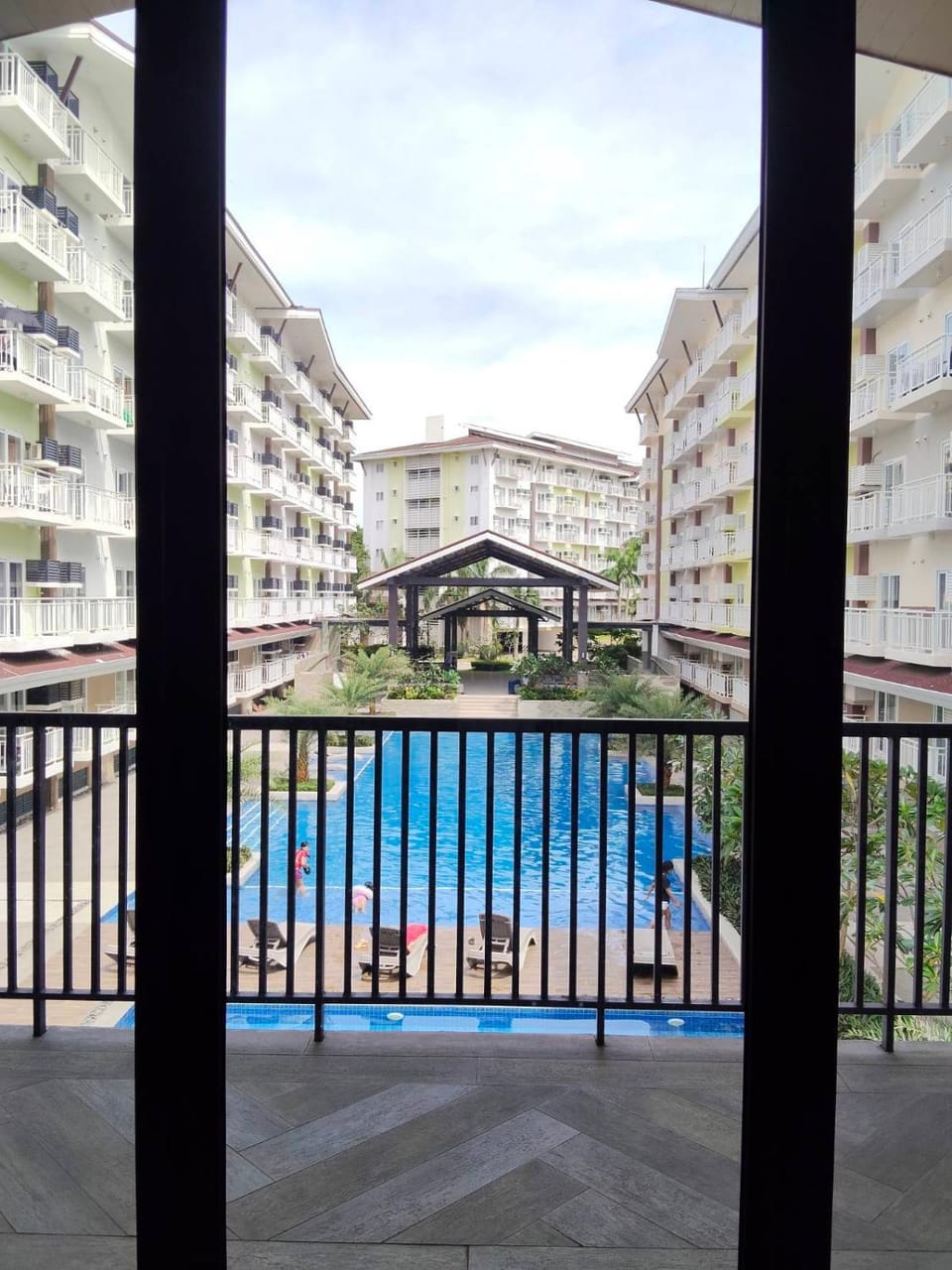 Property building, Pool view, Swimming pool, Internal: Not applicable to any particular room