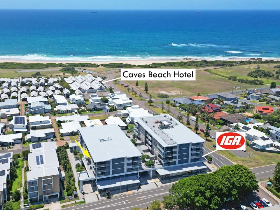 Oceanview Penthouse Caves Beach Apartment in Swansea
