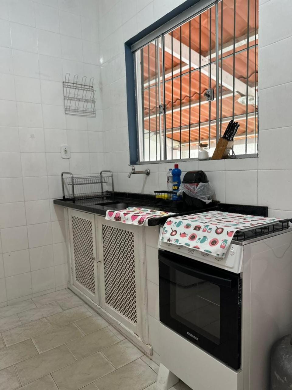 Communal kitchen, oven, stove