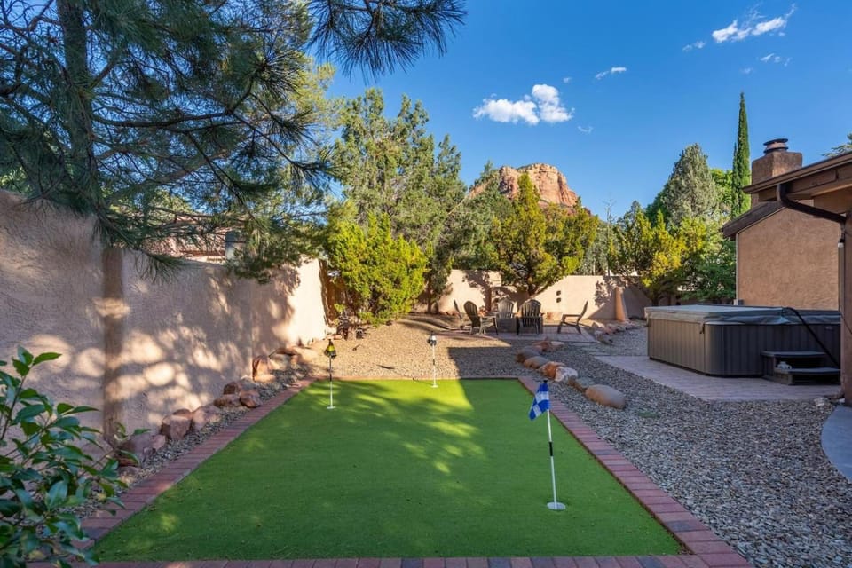 Close To Trails with Hot Tub Putting Green Fire Pit House in Sedona