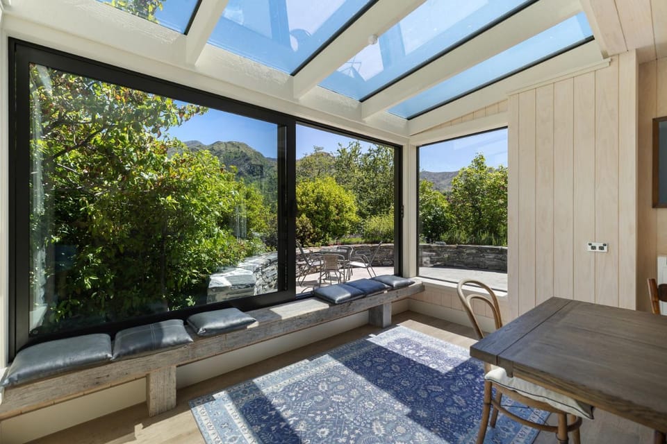 Seating area, Garden view, Mountain view