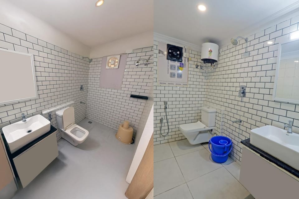 Shower, Toilet, Bathroom, Bath, bidet, towels