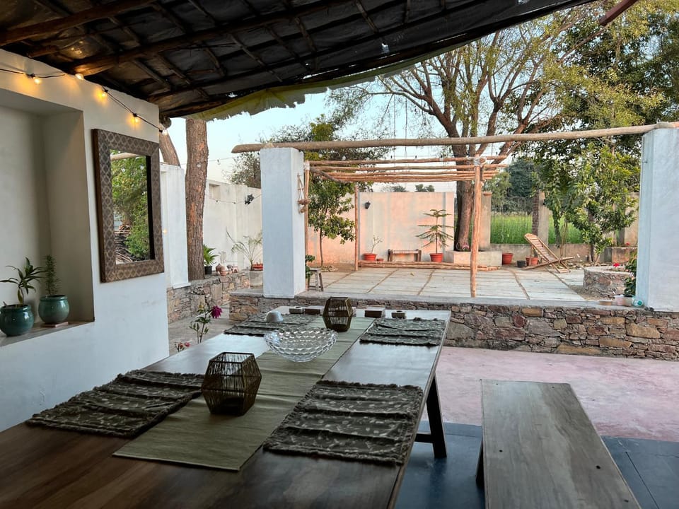 Balcony/Terrace, Seating area, Inner courtyard view