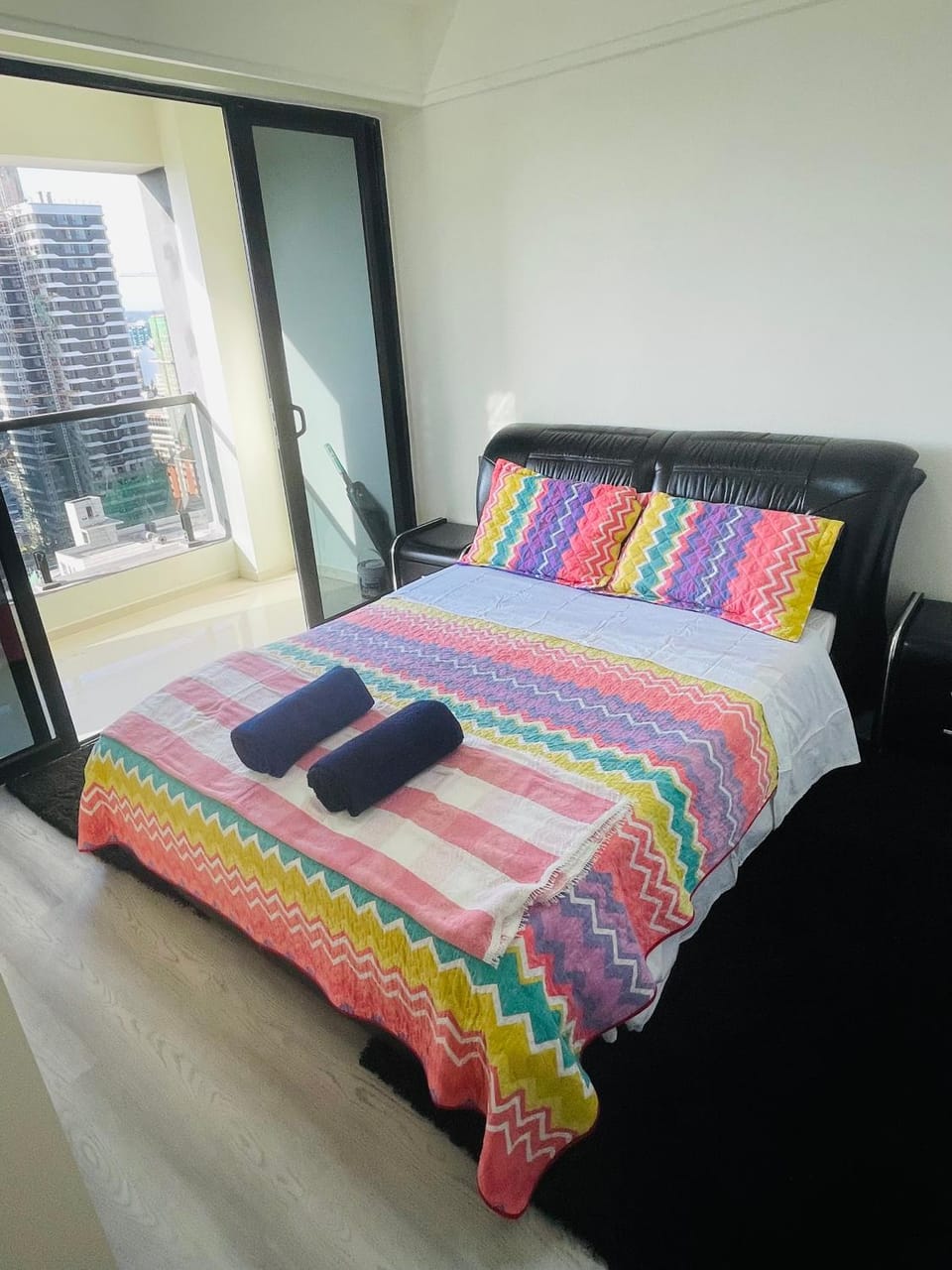 Bed, View (from property/room), Bedroom, towels