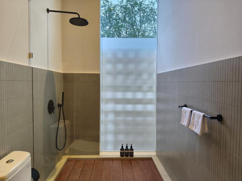 Shower, Toilet, Bathroom, towels