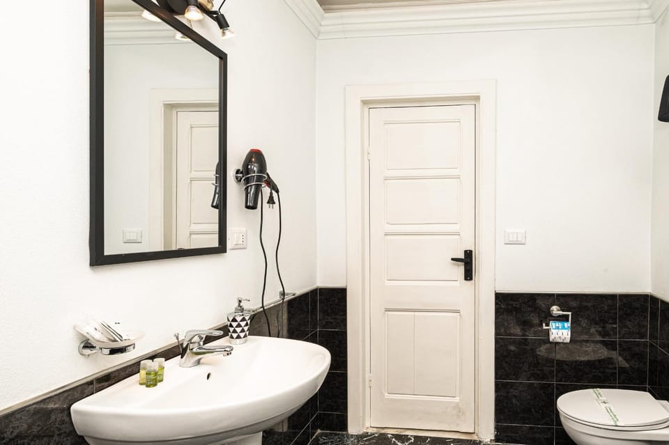 Bathroom, hair dryier