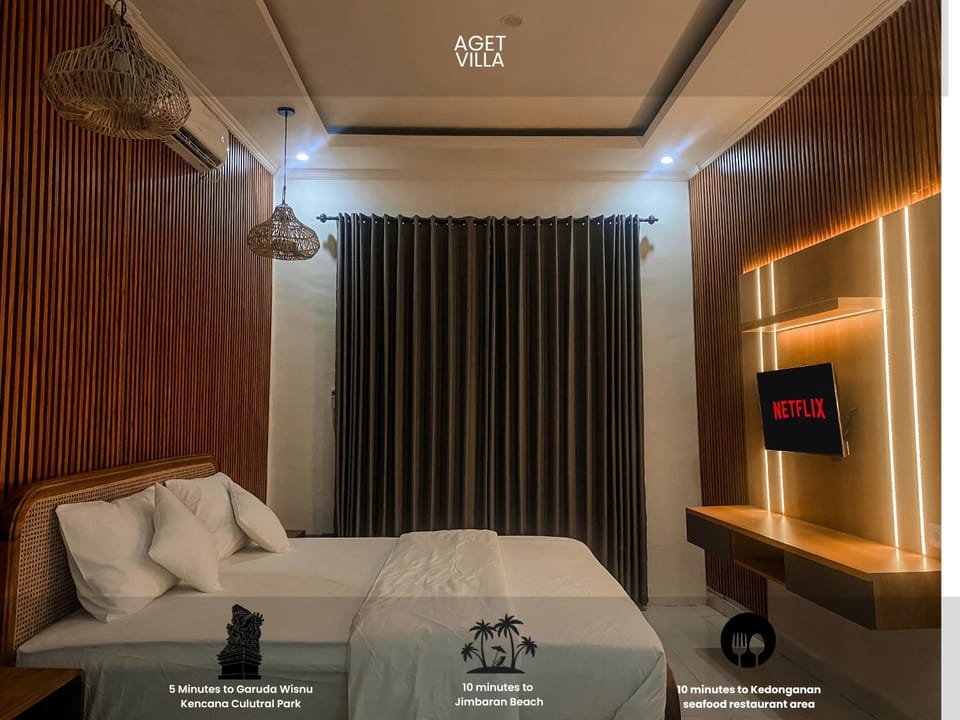 Bed, TV and multimedia, Bedroom, air conditioner