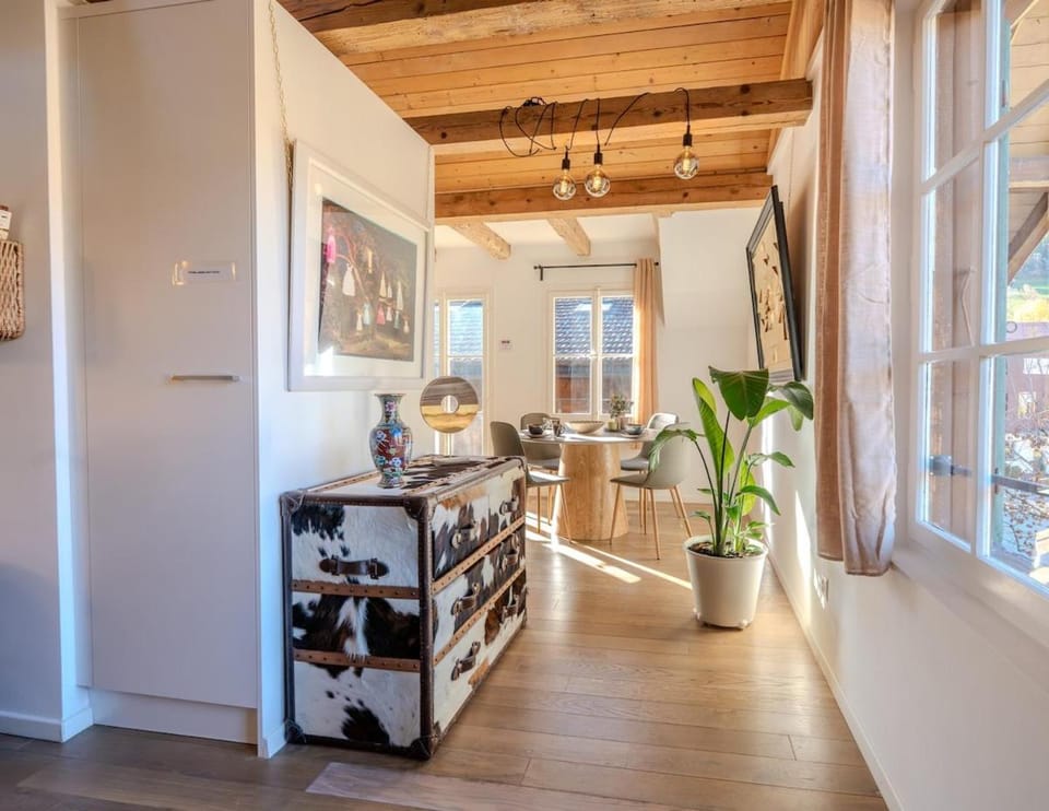 Central City Apartment 2 with Mountain View Apartment in Saanen