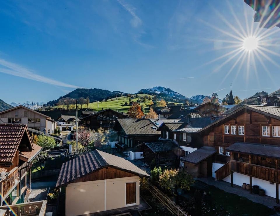 Central City Apartment 2 with Mountain View Apartment in Saanen