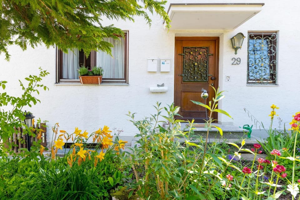 Spring, Day, Garden, Garden view