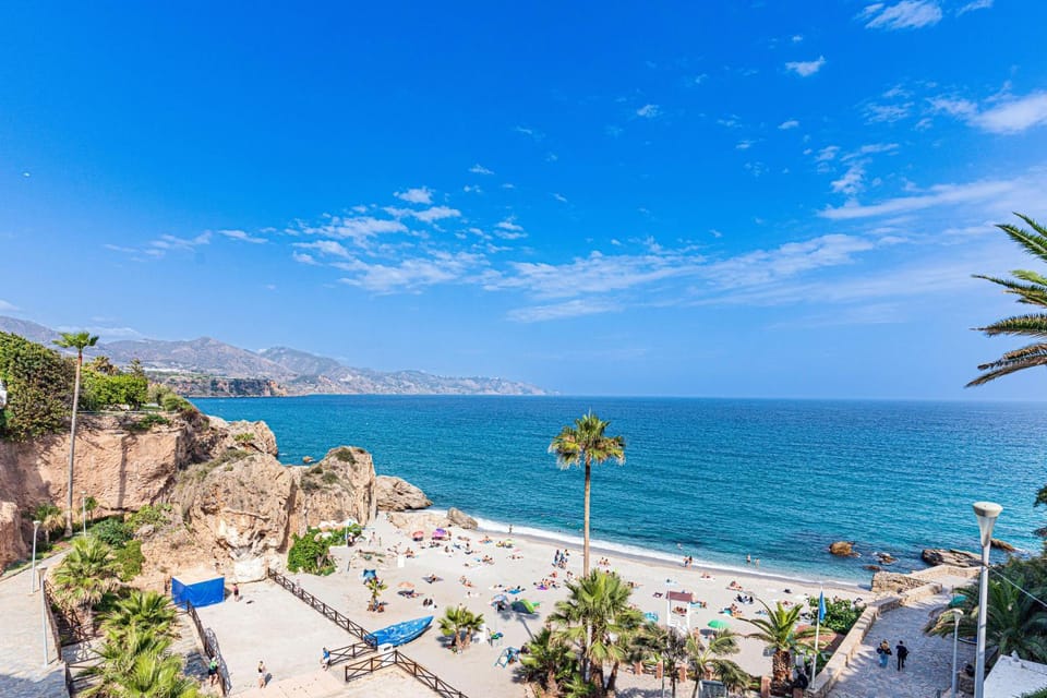 Nearby landmark, Day, Natural landscape, Beach, Mountain view, Sea view