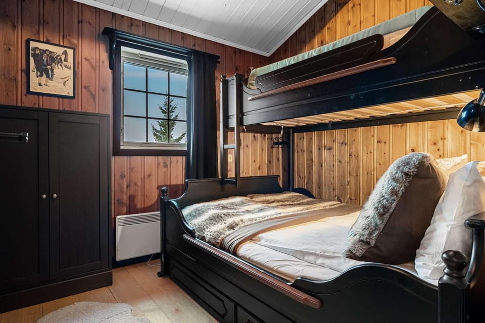 Bed, Photo of the whole room, Bedroom, bunk bed, wardrobe