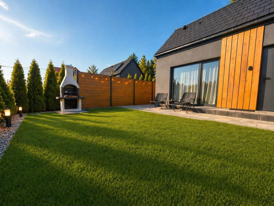 Property building, BBQ facilities