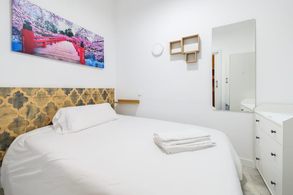 SEL60I Piso con terraza y 1 dormitorio en Madrid - Alquiler temporal Apartment in Madrid