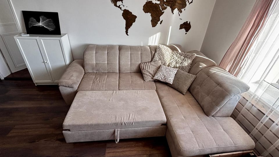 Cozy, modern home with yard near airport &shopping Apartment in Riga