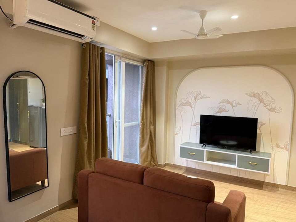 Seating area, air conditioner