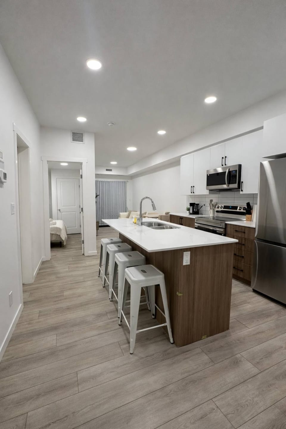 microwave, oven, kitchen