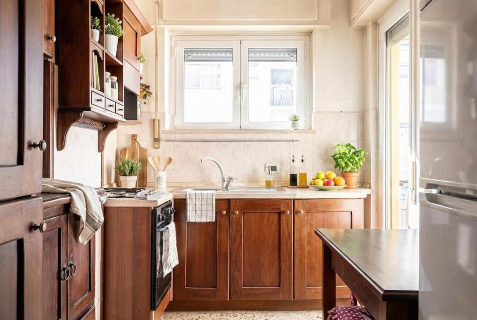Bright Apartment 2 Min from Metro Station Apartment in Rome
